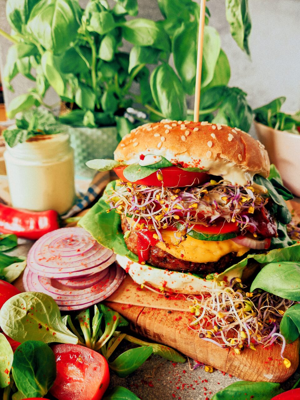 weganski burger