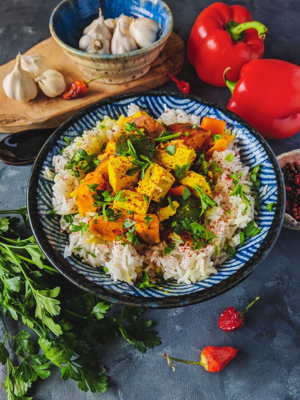 wegańskie curry
